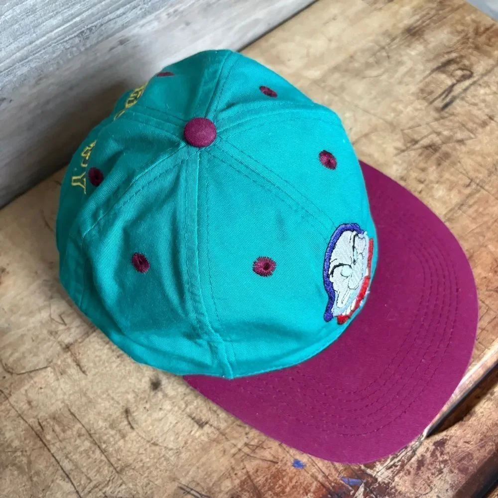 1990s Vintage Disney Snow White Grumpy Embroidered hat youth sz